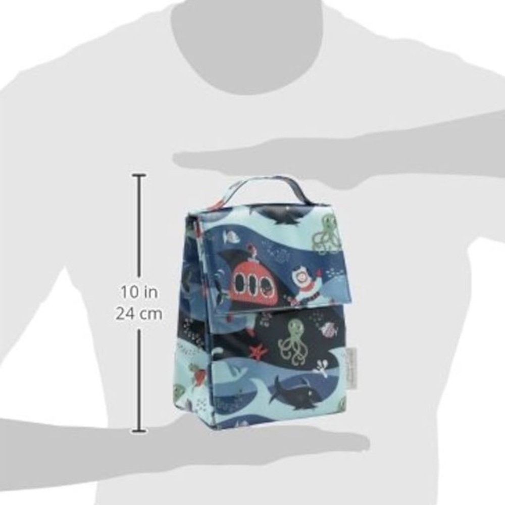 NWT Sugarbooger Classic Lunch Sack Ocean OS - Picture 2 of 12